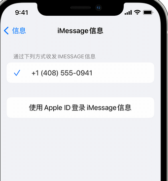 旌阳apple维修iPhone上无法正常发送iMessage信息 