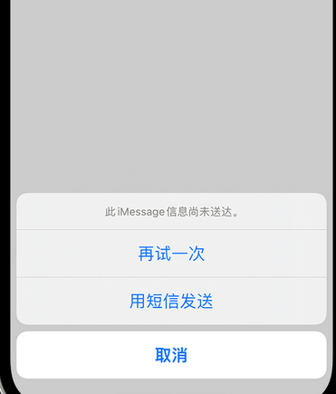 旌阳apple维修iPhone上无法正常发送iMessage信息