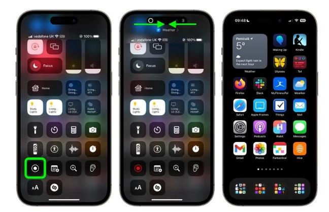 旌阳苹果手机维修分享iPhone14录屏如何隐藏灵动岛和红色指示器 